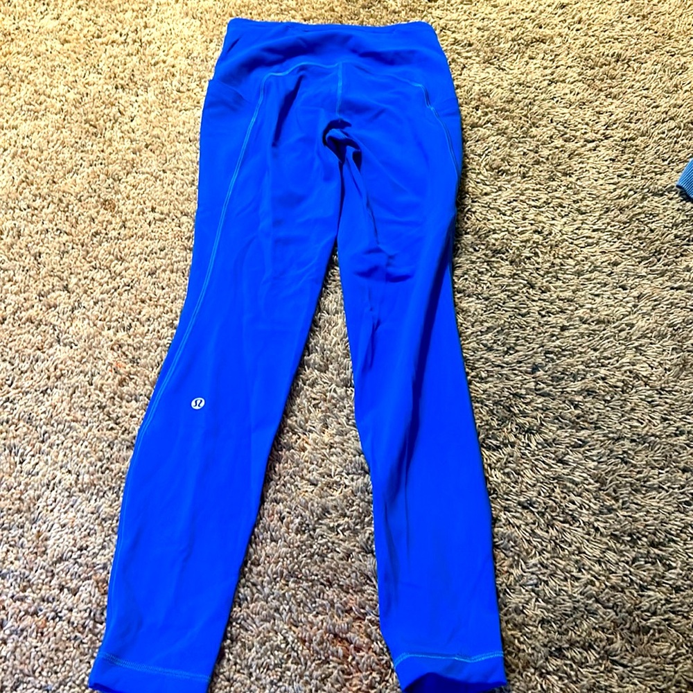 Blue lulu lemon leggings brand new